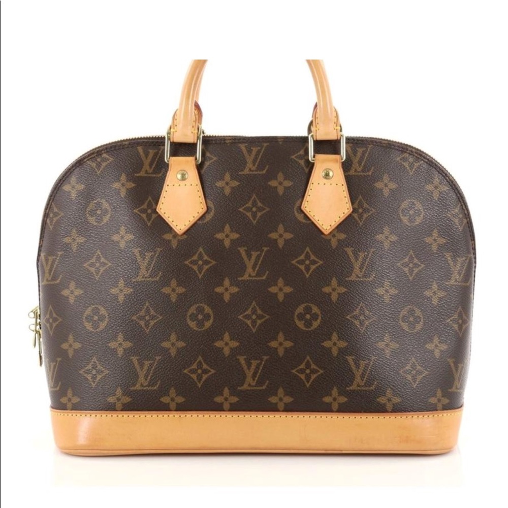 No Longer Available: Louis Vuitton Alma Handbag